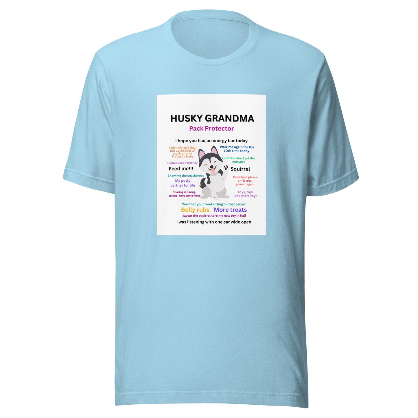 Unisex t-shirt-Husky Collection Grandma