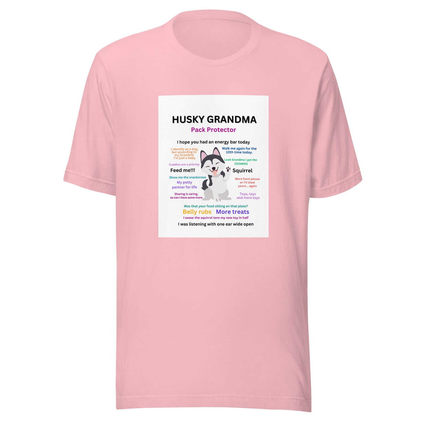Unisex t-shirt-Husky Collection Grandma