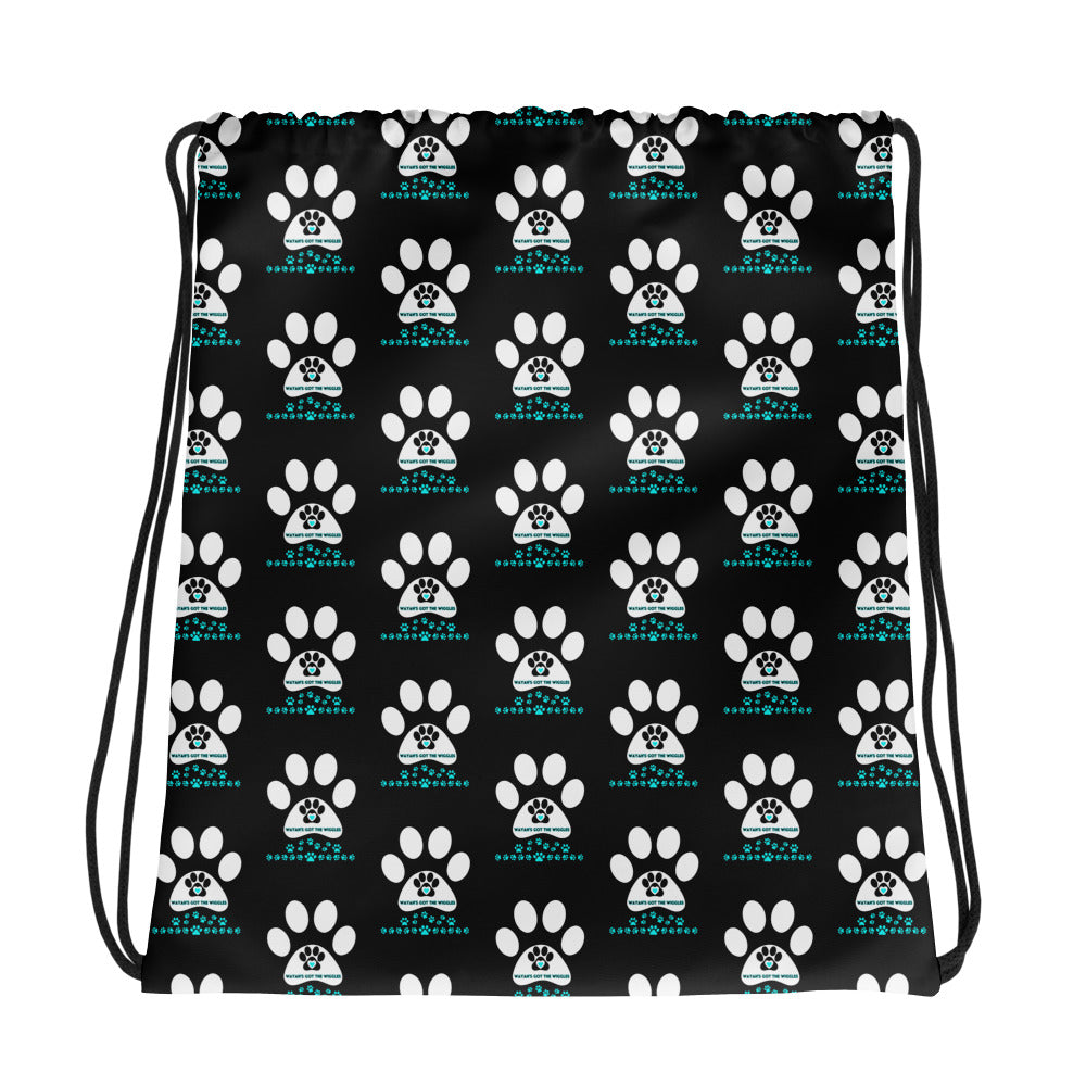 Paw Print- Drawstring bag