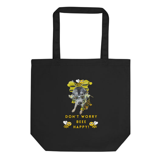 Beee Happy- Eco Tote Bag