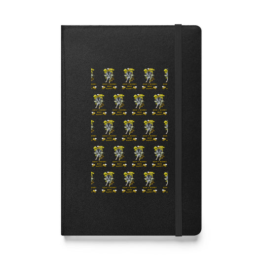 Beee Happy- Hardcover bound notebook