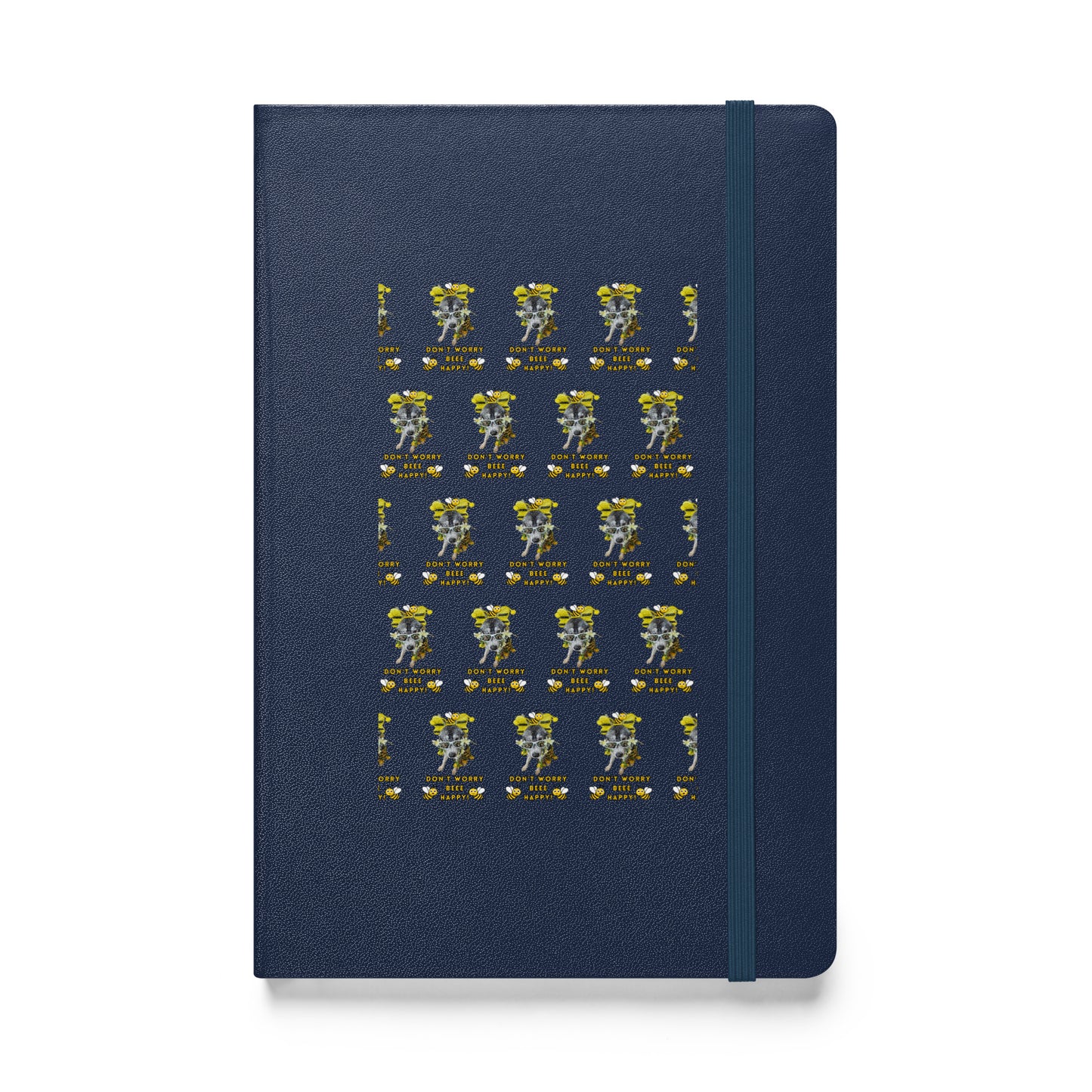 Beee Happy- Hardcover bound notebook