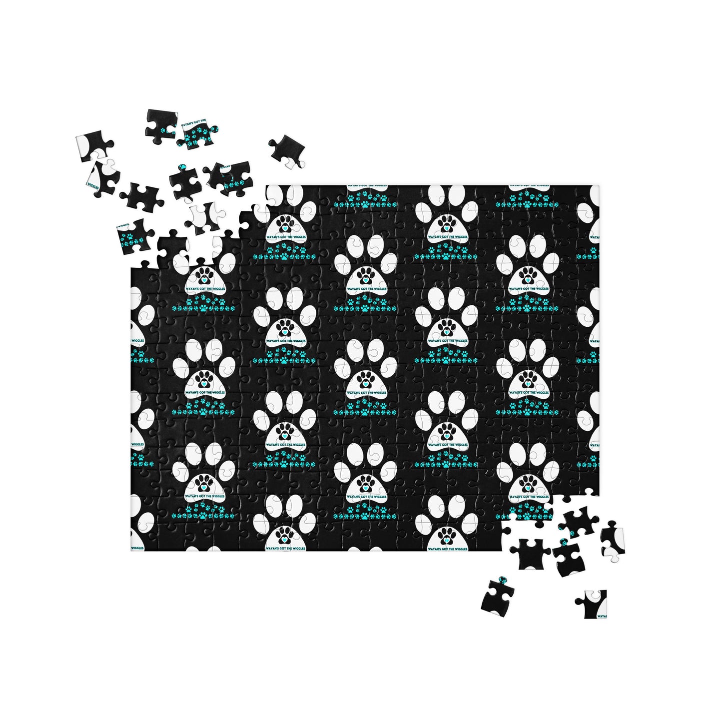 Pawprint-Jigsaw puzzle