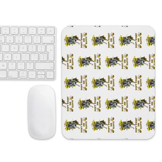Bee- Happy-Mouse pad