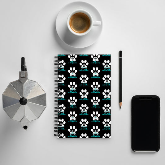 Paw Print- Spiral notebook