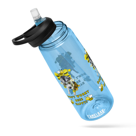 Beee Happy- Sports water bottle