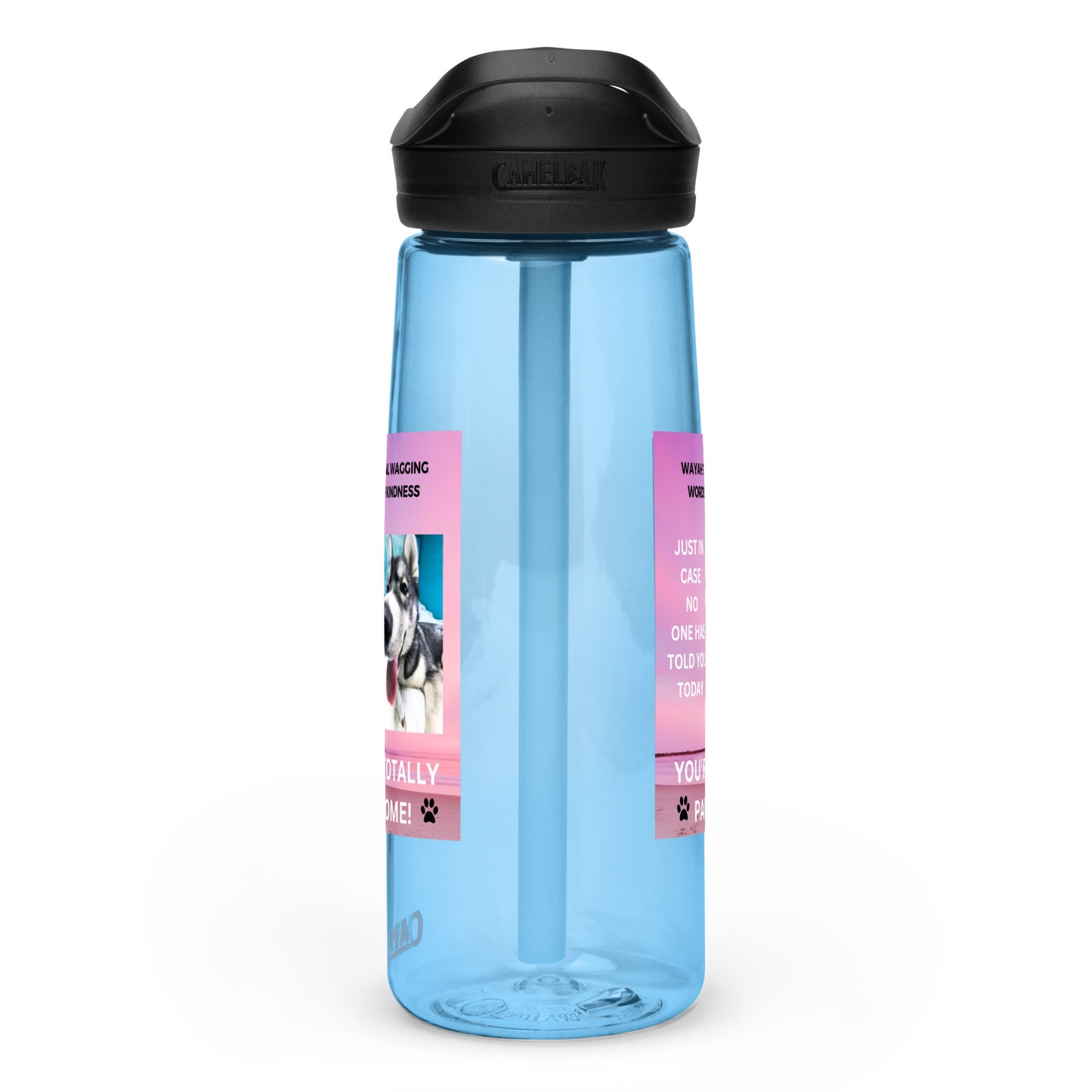 Sports water bottle- You're Totally Pawsome