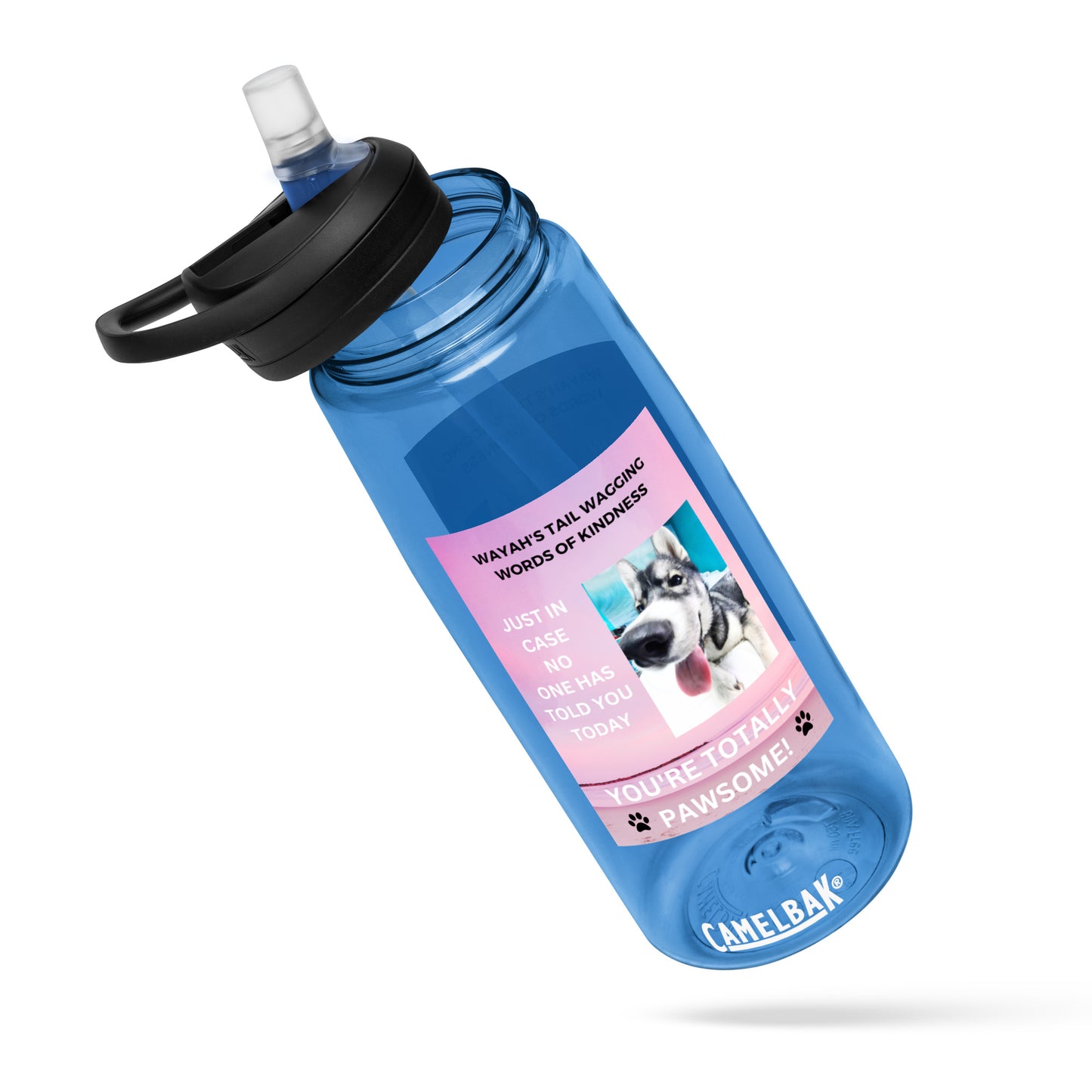 Sports water bottle- You're Totally Pawsome