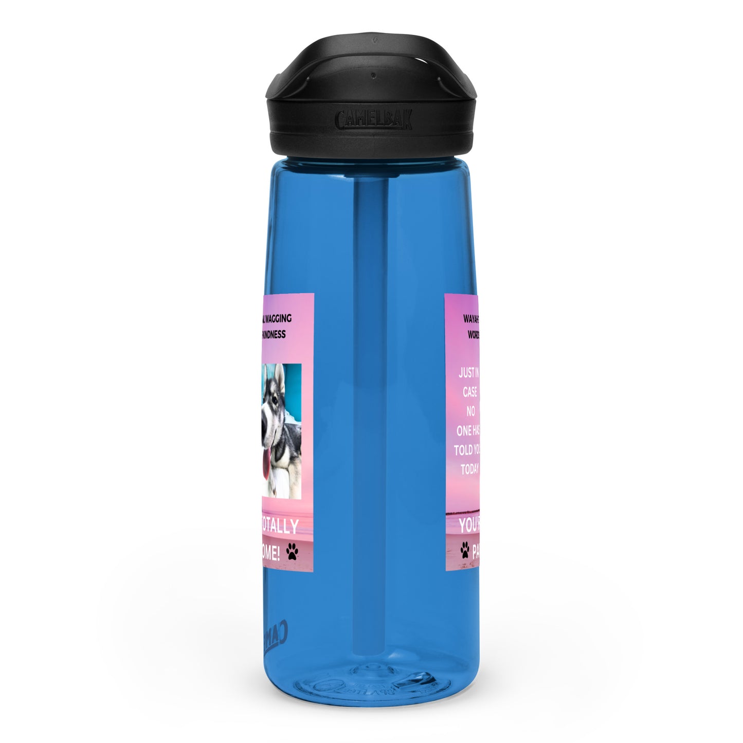 Sports water bottle- You're Totally Pawsome