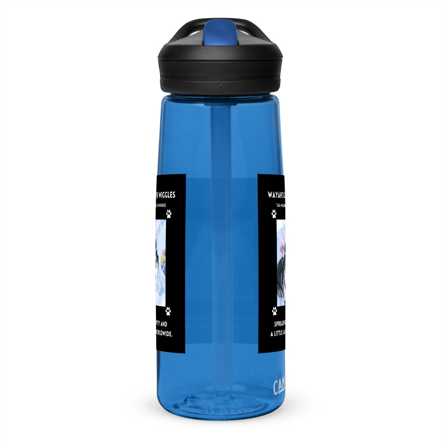 Sports water bottle- Wayah's Got the Wiggles