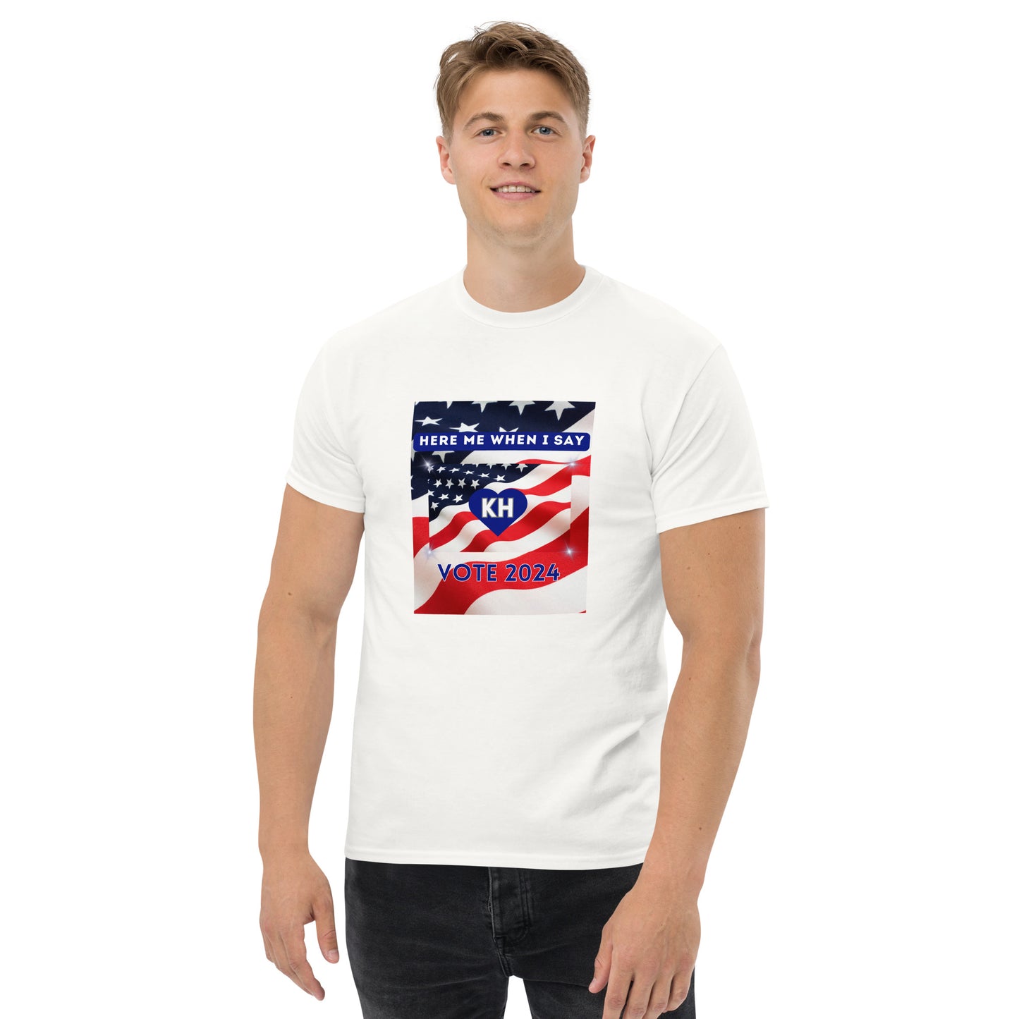 Hear Me When I Say Vote 2024- Unisex classic tee