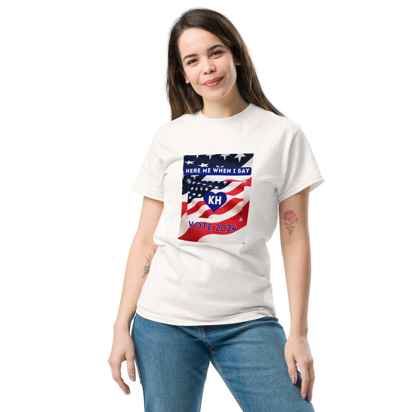 Hear Me When I Say Vote 2024- Unisex classic tee