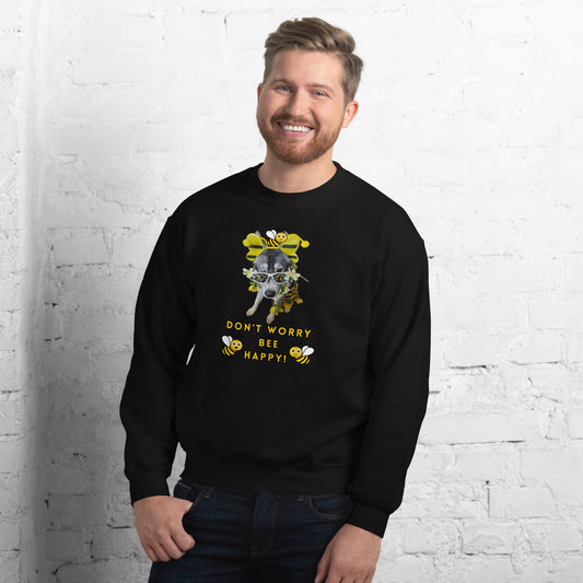 Bee Happy- Unisex Sweatshirt