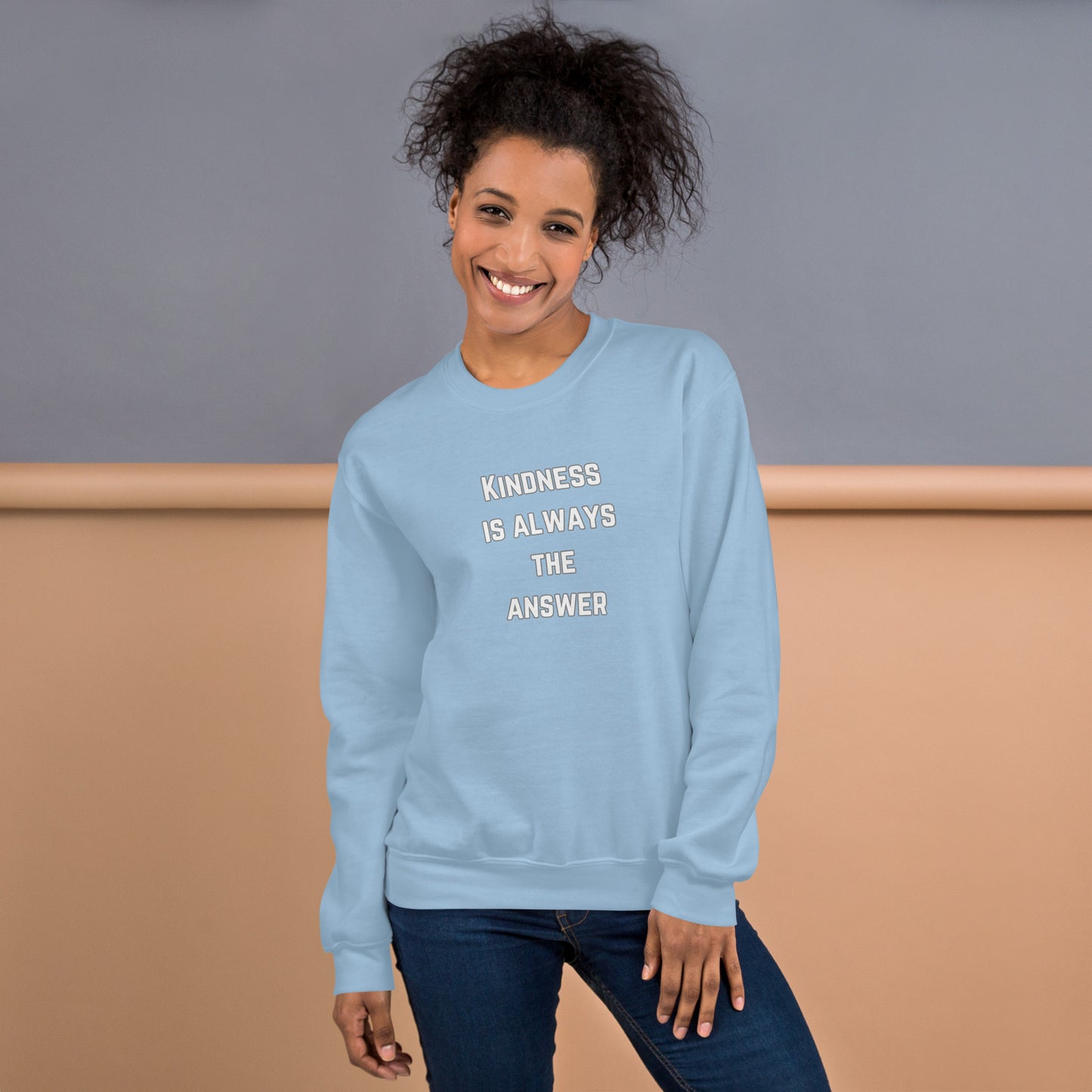 Kindness is always the answer- Unisex Sweatshirt- Teacher Collection