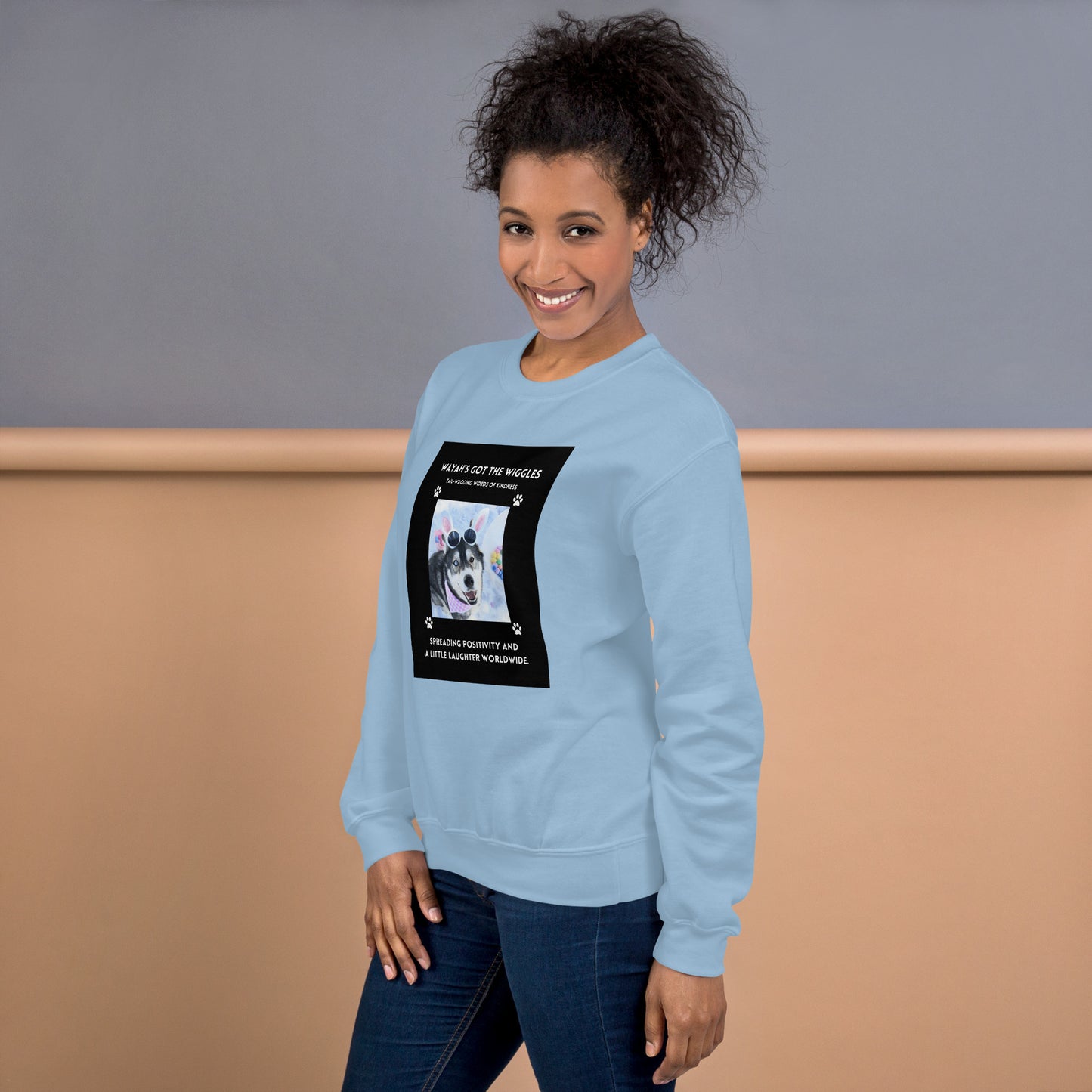 Unisex Sweatshirt- Wayah's Got the Wiggles