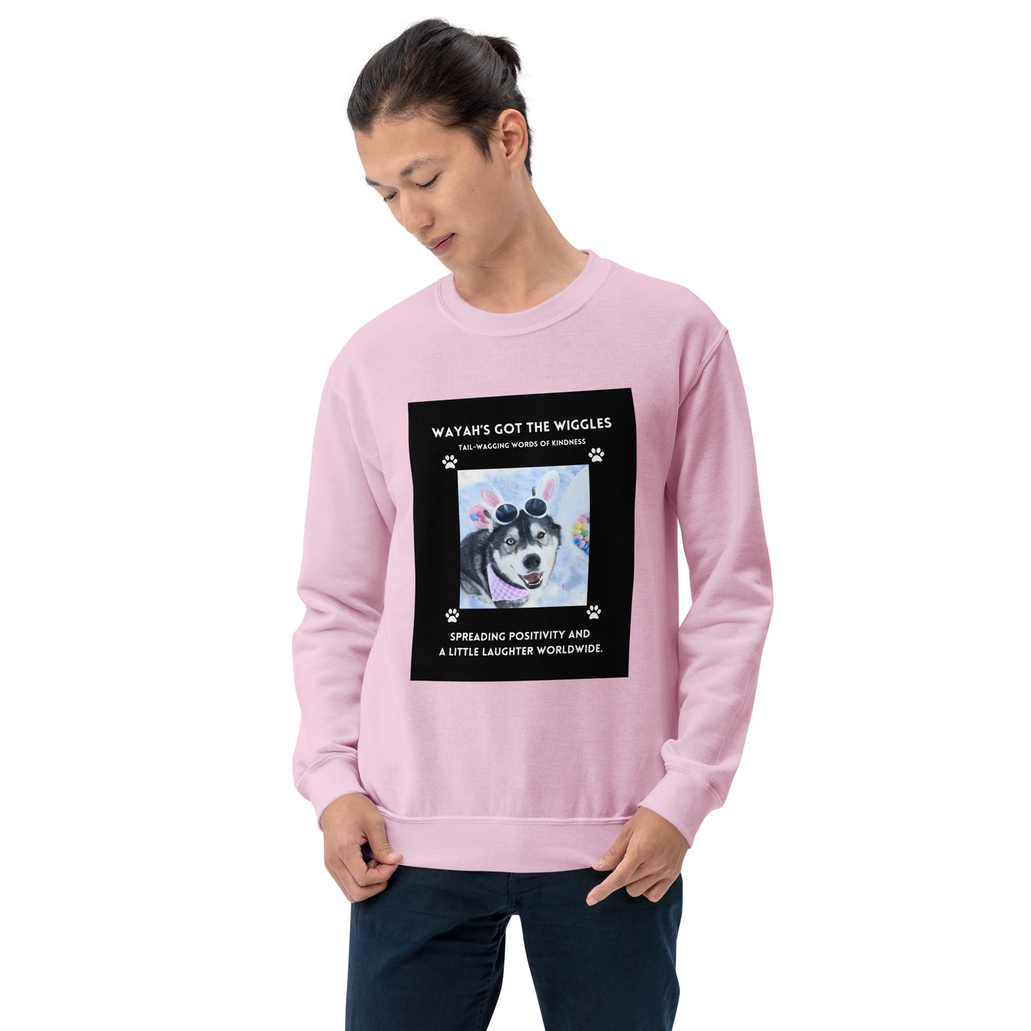 Unisex Sweatshirt- Wayah's Got the Wiggles