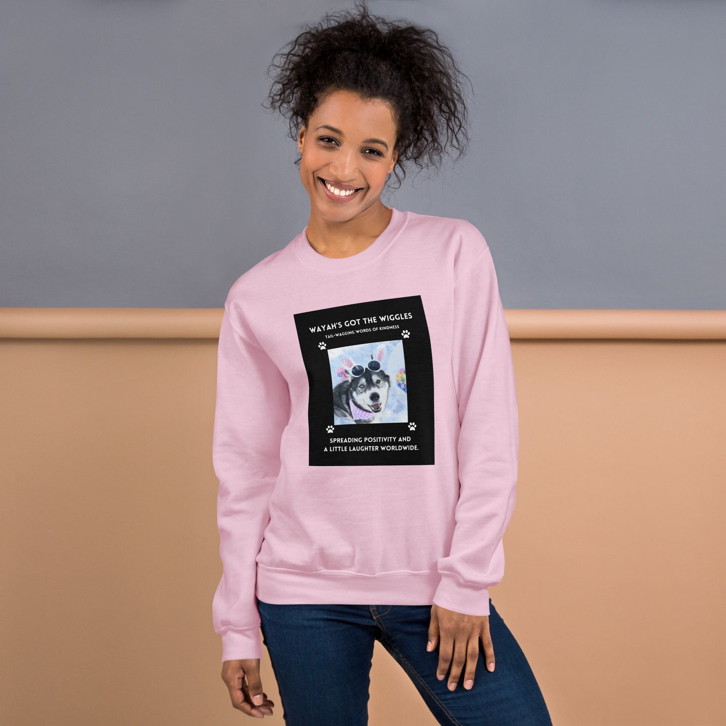 Unisex Sweatshirt- Wayah's Got the Wiggles