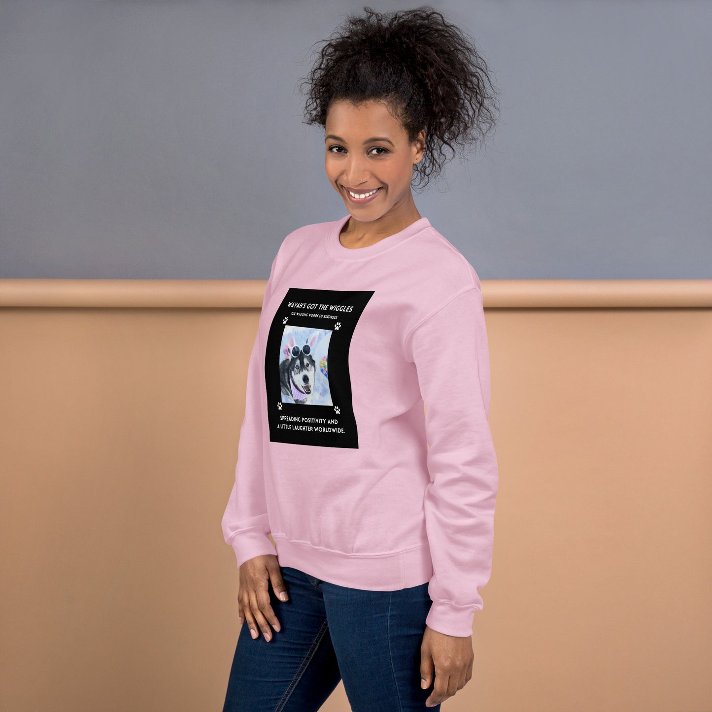 Unisex Sweatshirt- Wayah's Got the Wiggles