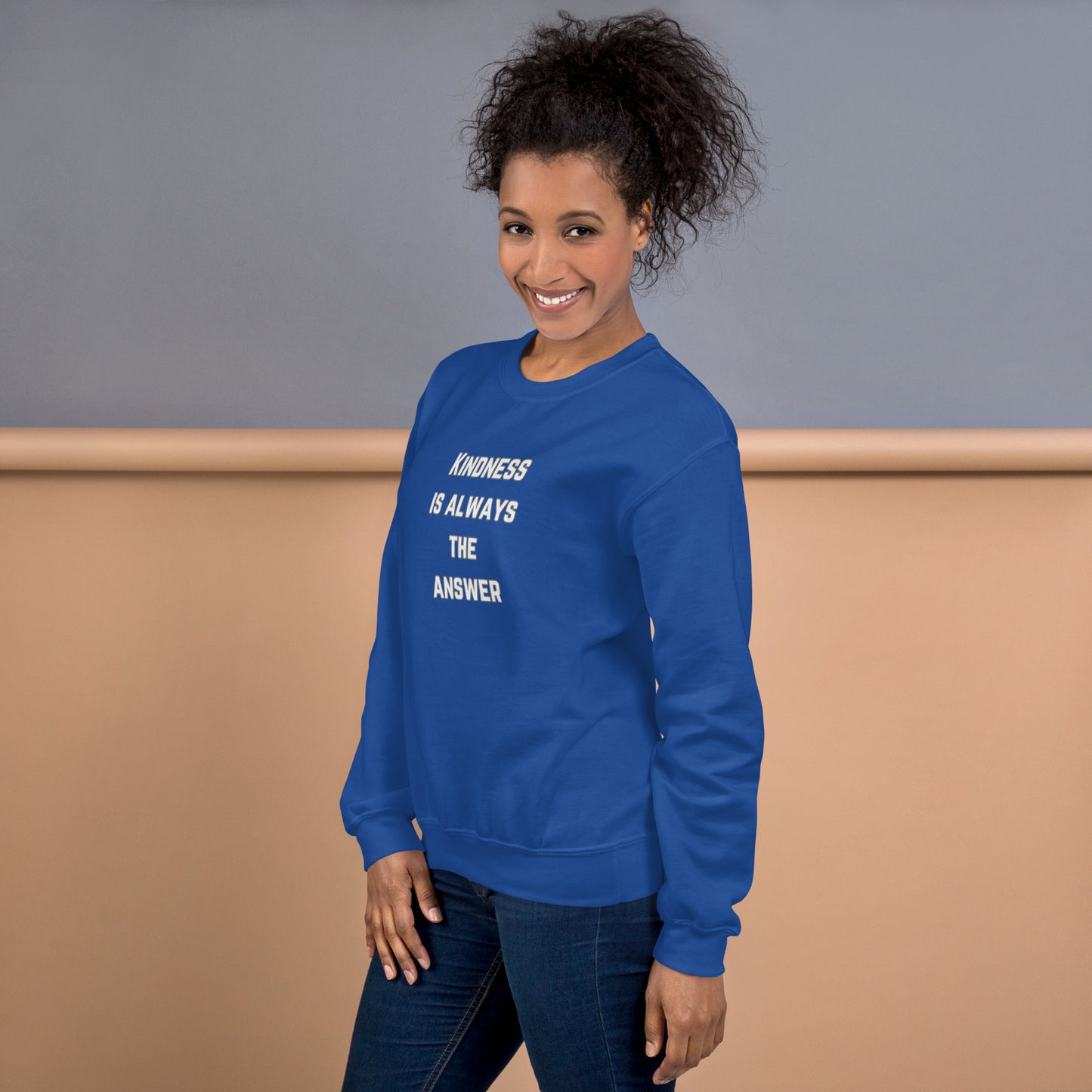 Kindness is always the answer- Unisex Sweatshirt- Teacher Collection