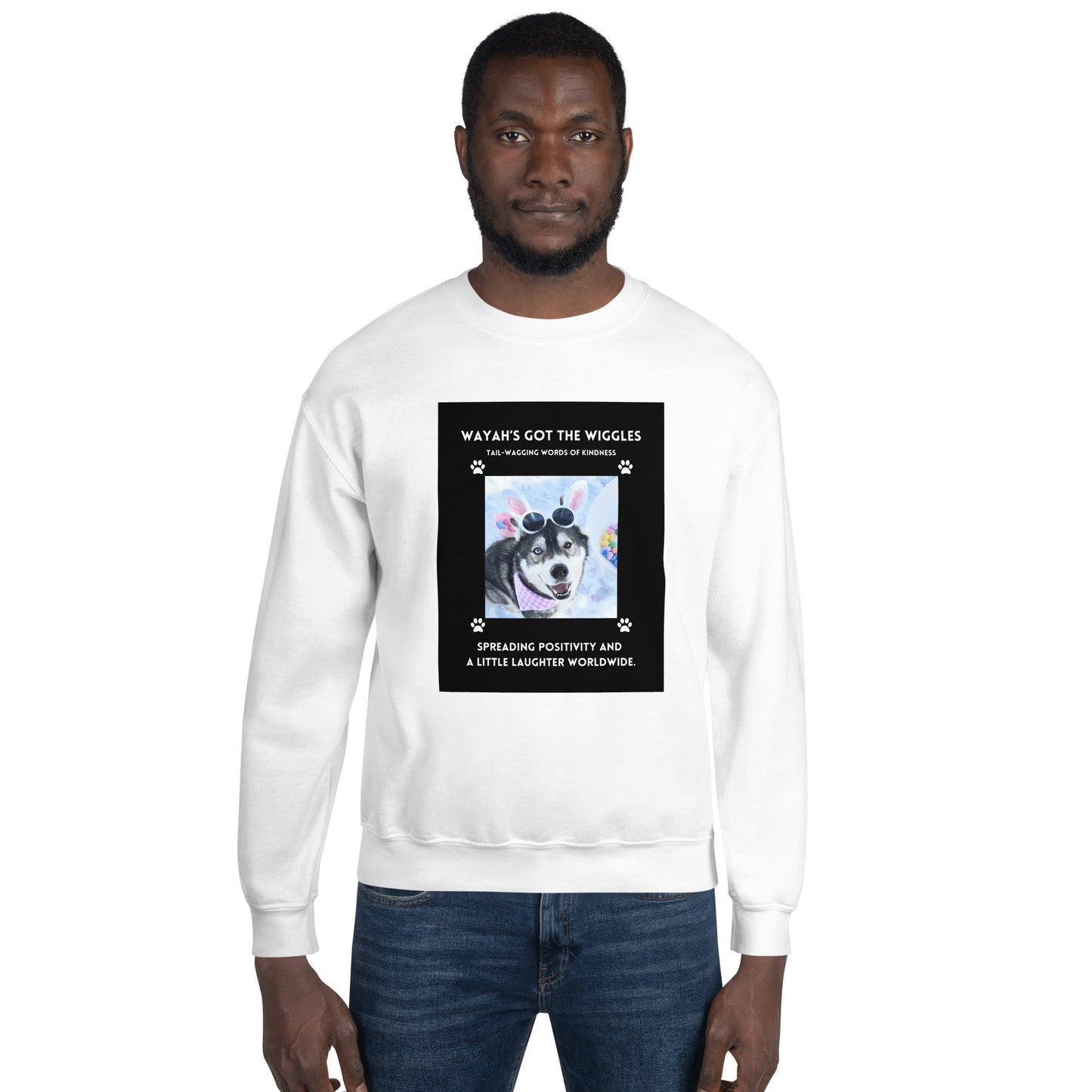 Unisex Sweatshirt- Wayah's Got the Wiggles