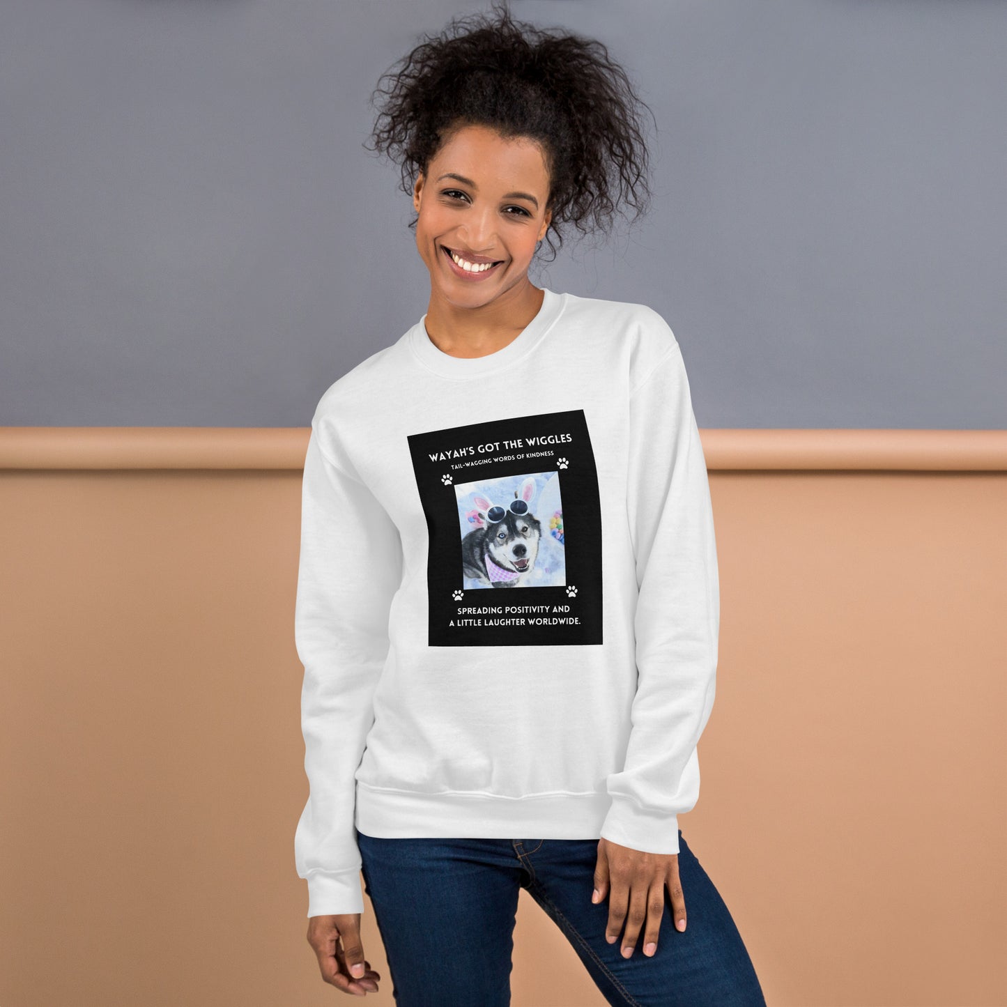 Unisex Sweatshirt- Wayah's Got the Wiggles