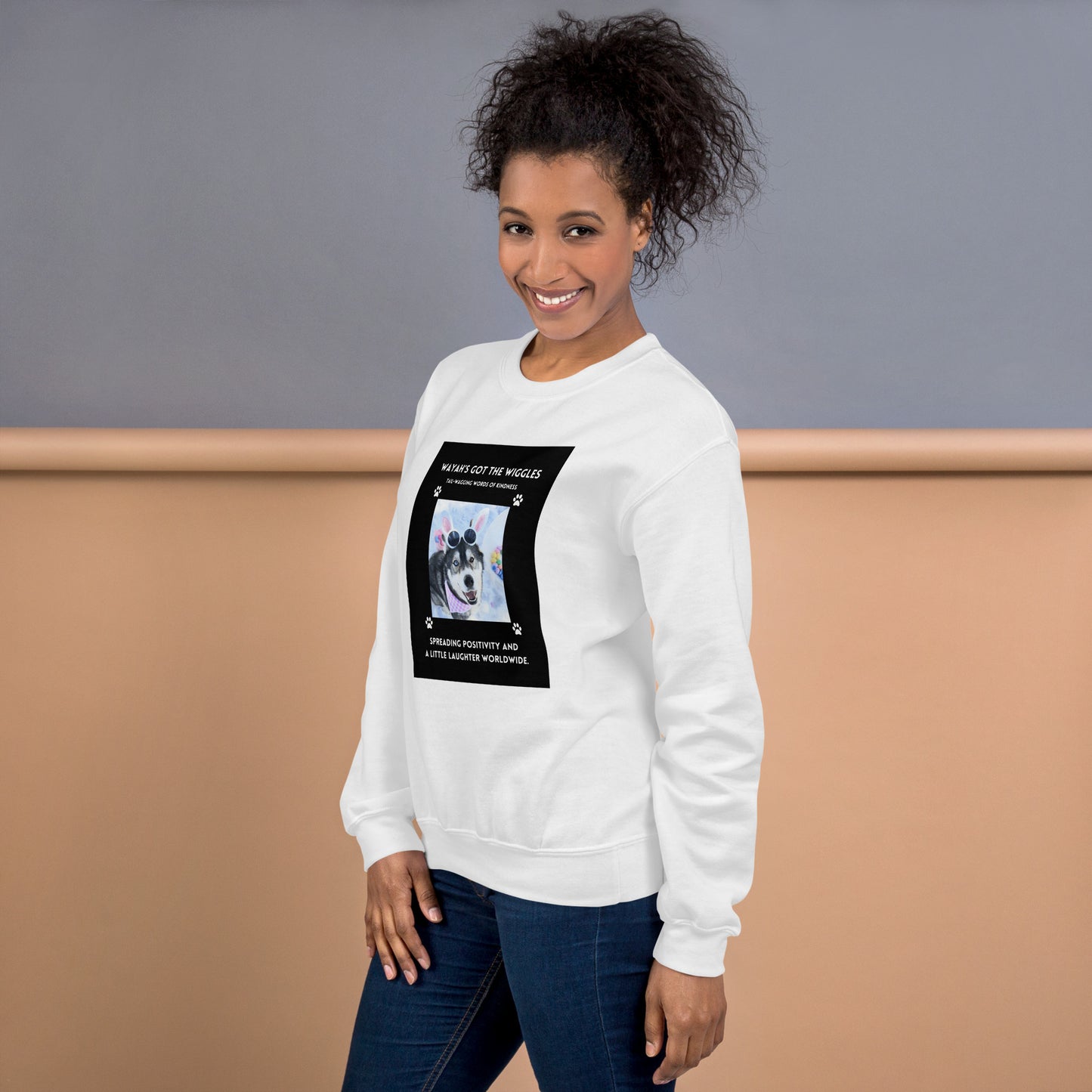 Unisex Sweatshirt- Wayah's Got the Wiggles