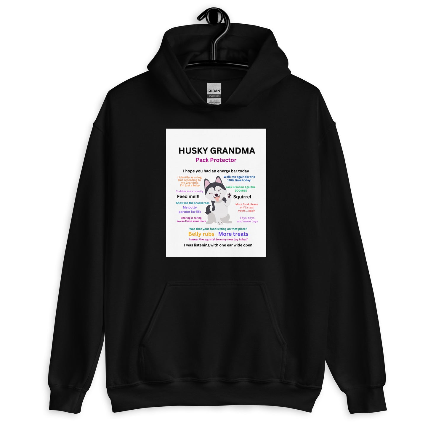 Unisex Hoodie-Husky Collection Grandma