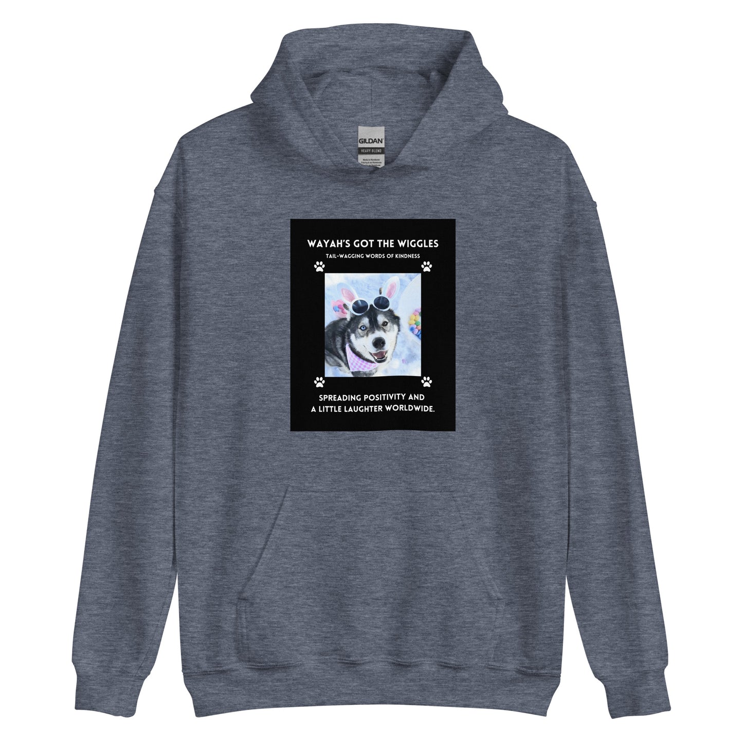 Unisex Hoodie- Wayah's Got the Wiggles