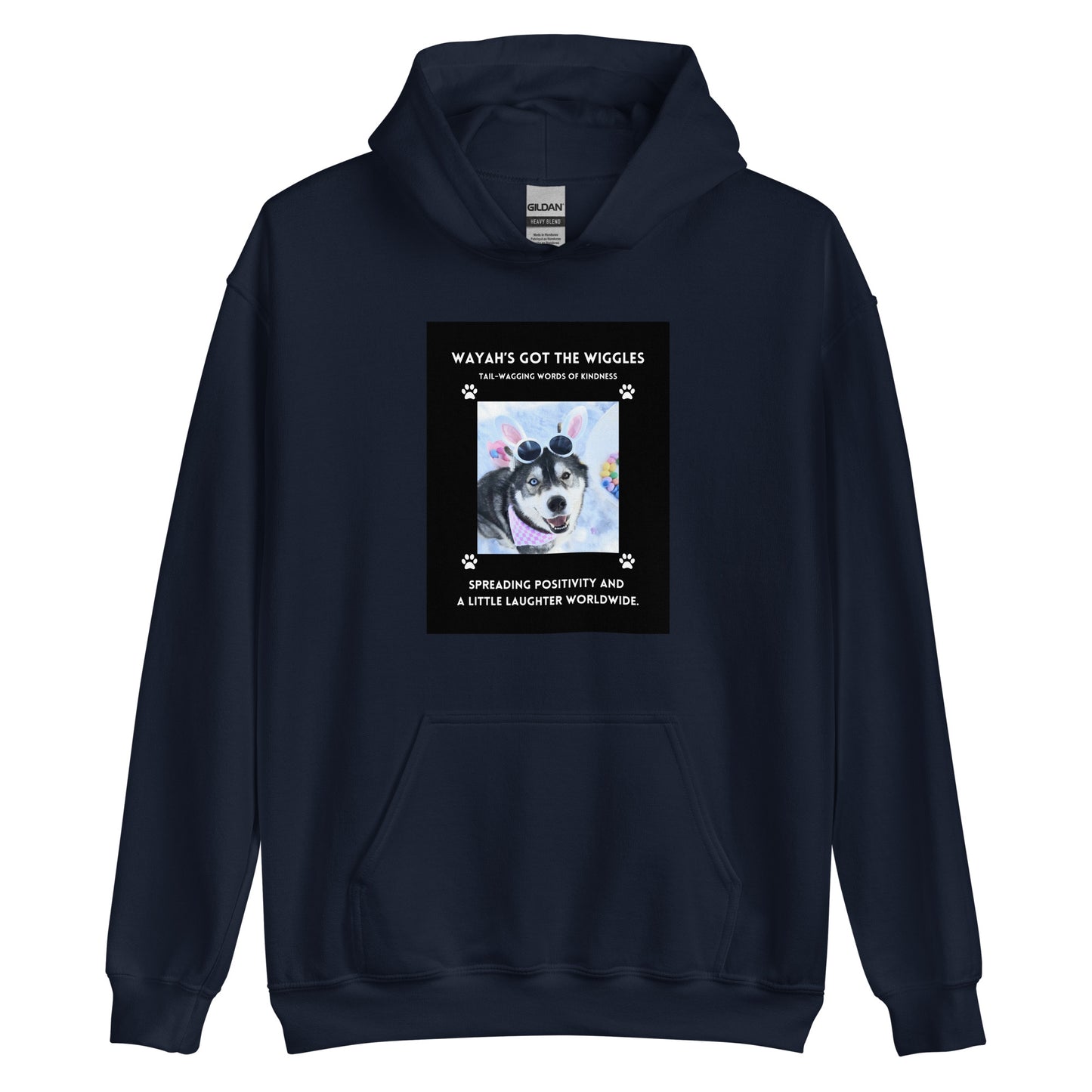 Unisex Hoodie- Wayah's Got the Wiggles