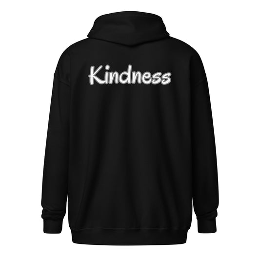 Unisex heavy blend zip hoodie-Kindness