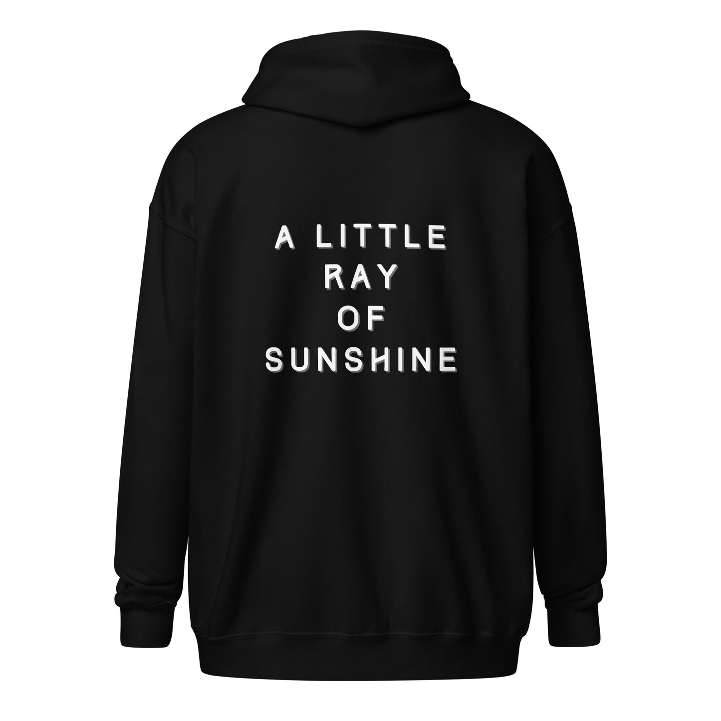 A Little Ray of Sunshine- Unisex heavy blend zip hoodie