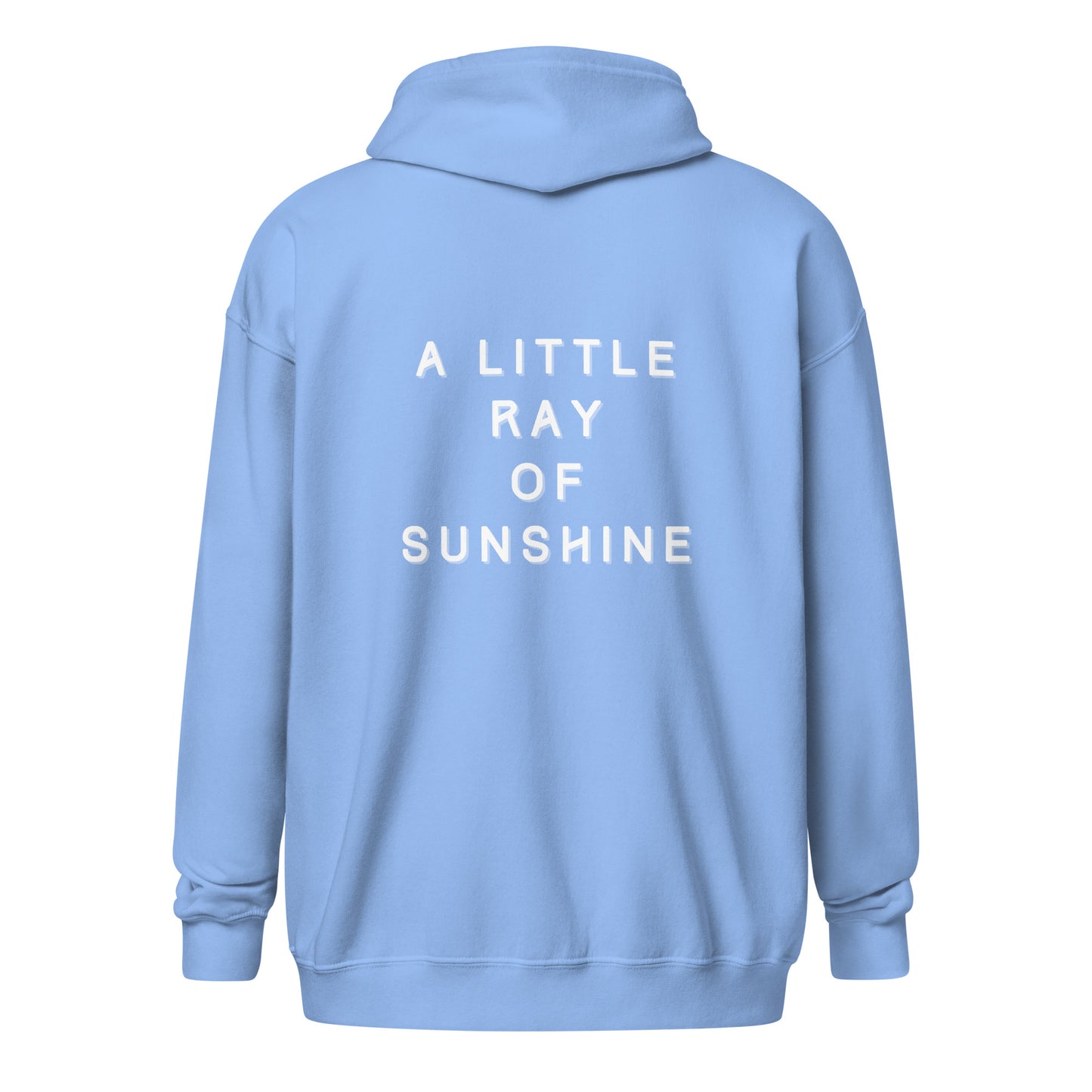 A Little Ray of Sunshine- Unisex heavy blend zip hoodie