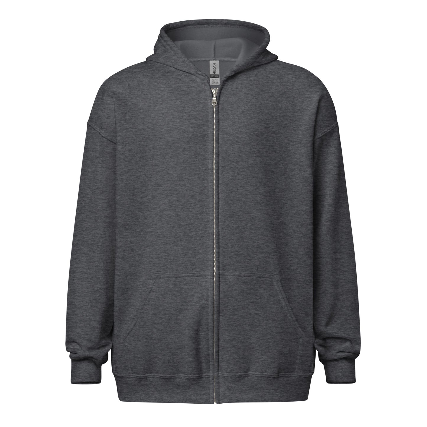 Unisex heavy blend zip hoodie- Read