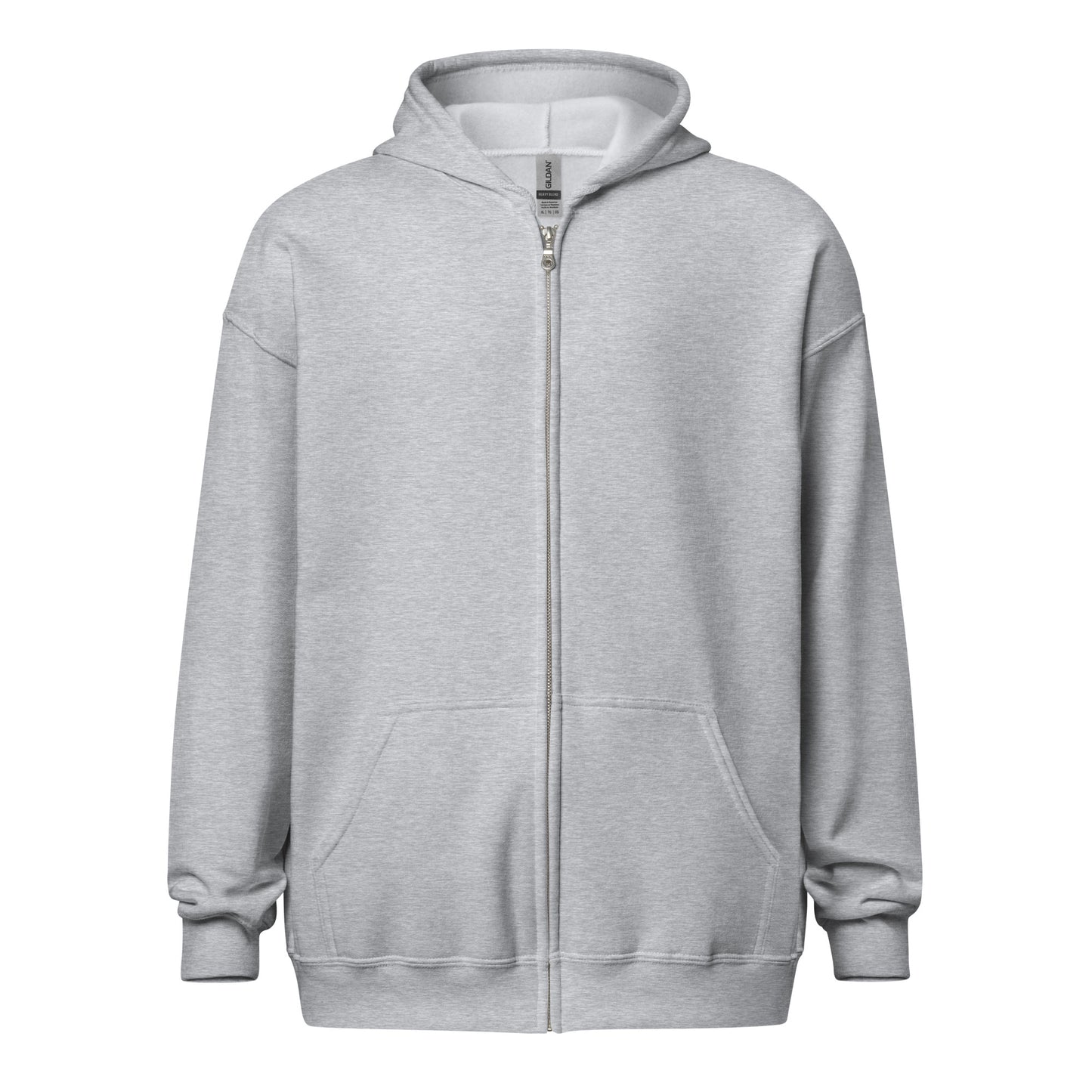 Unisex heavy blend zip hoodie- Read