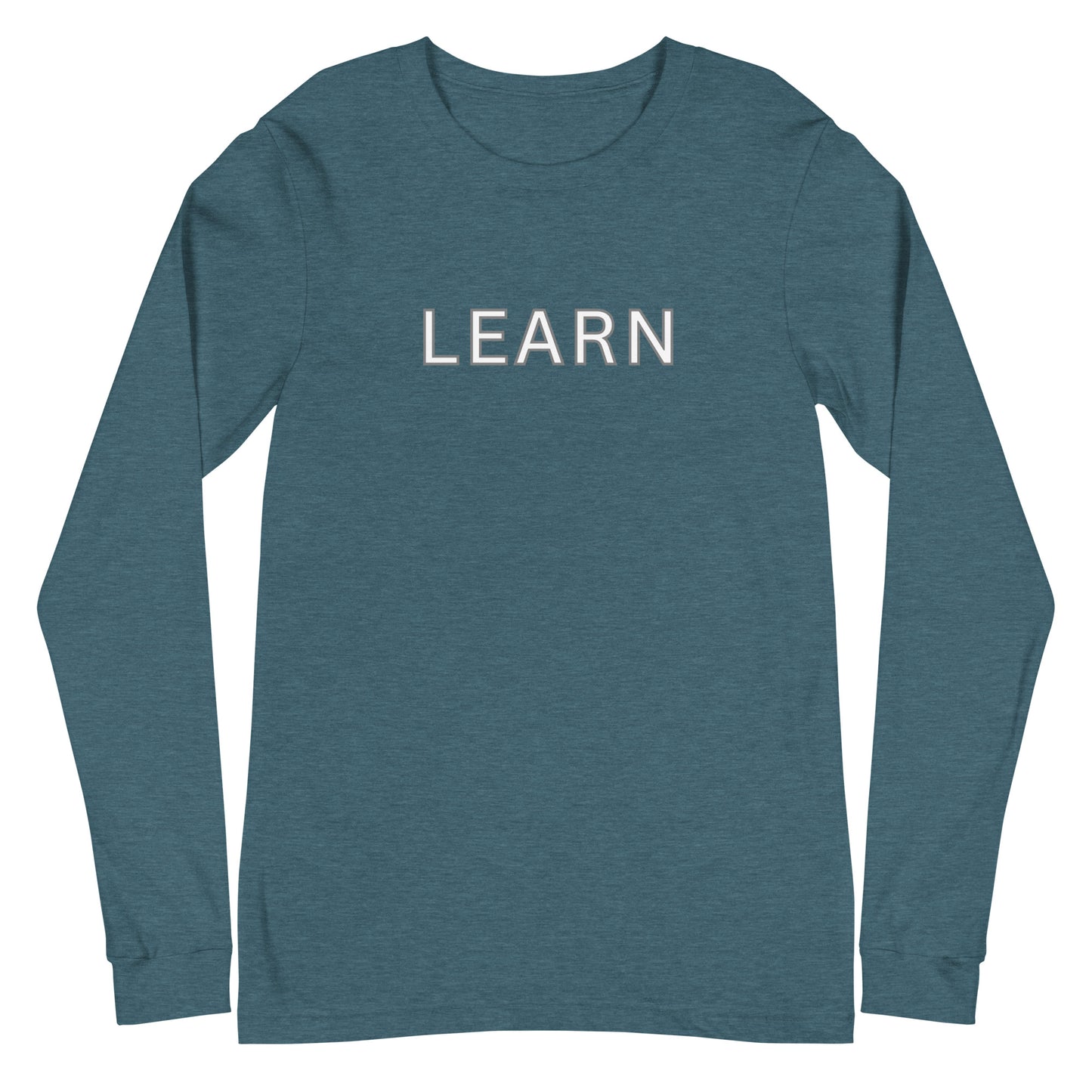 Learn- Unisex Long Sleeve Tee