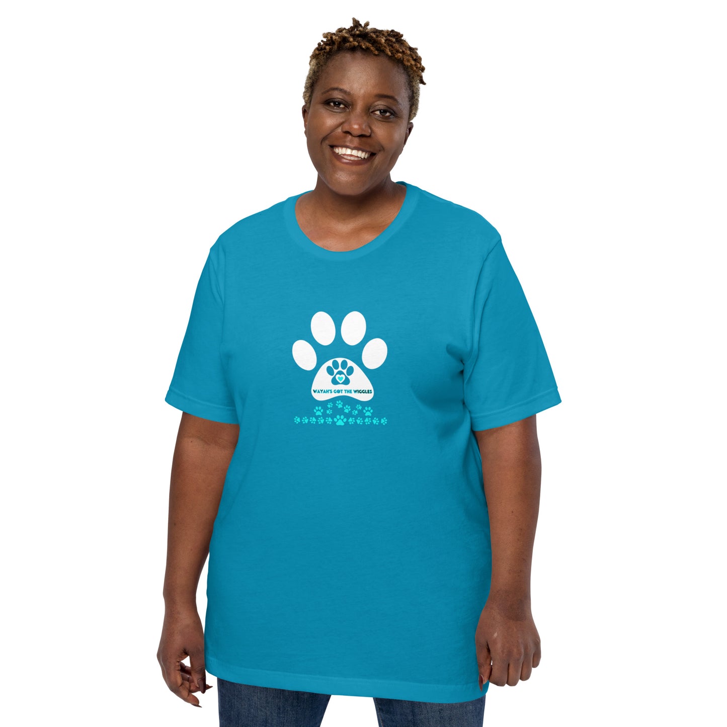 Paw Print-Unisex t-shirt