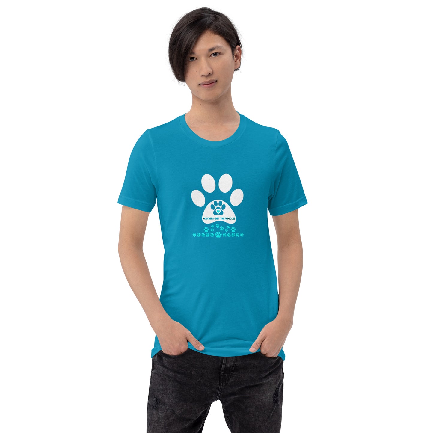 Paw Print-Unisex t-shirt