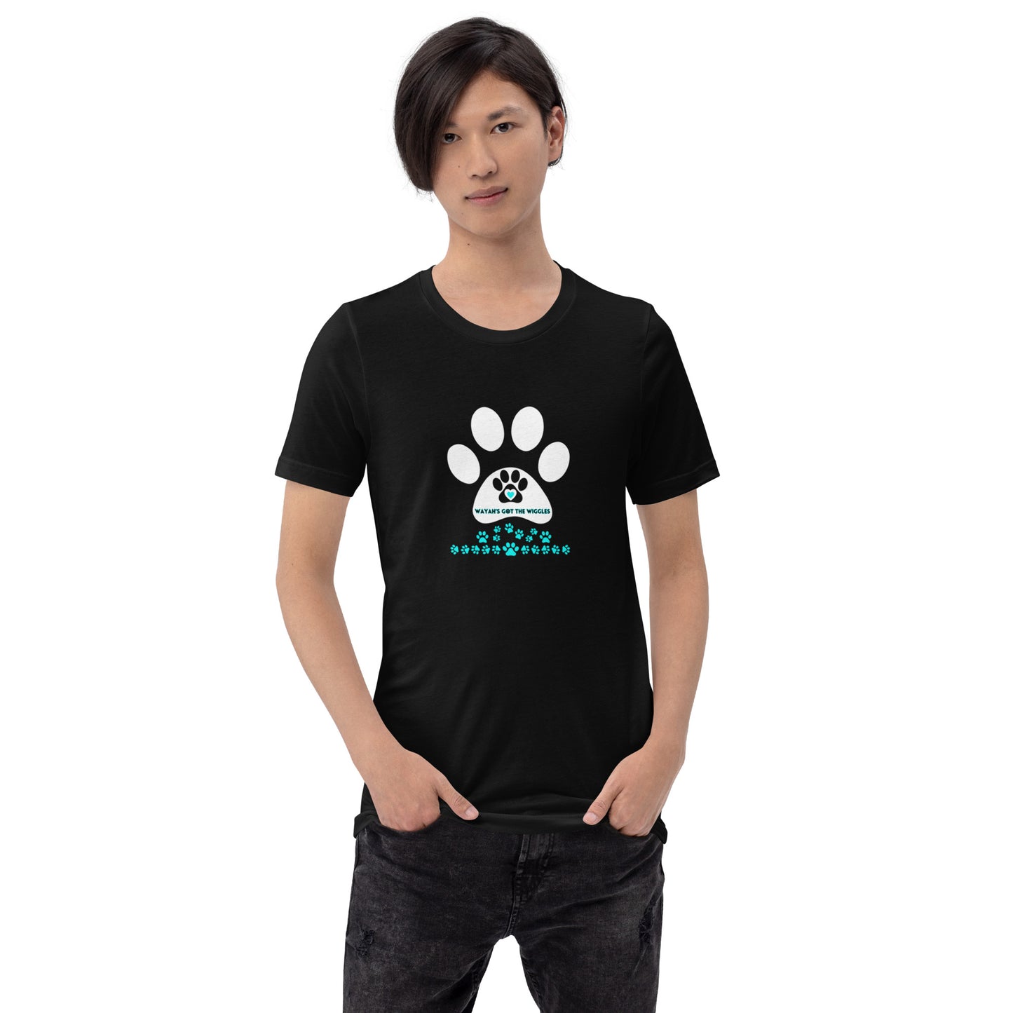 Paw Print-Unisex t-shirt