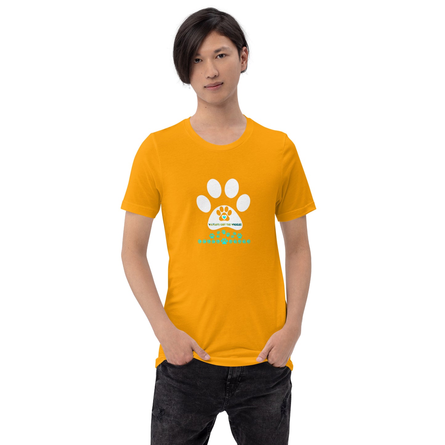 Paw Print-Unisex t-shirt