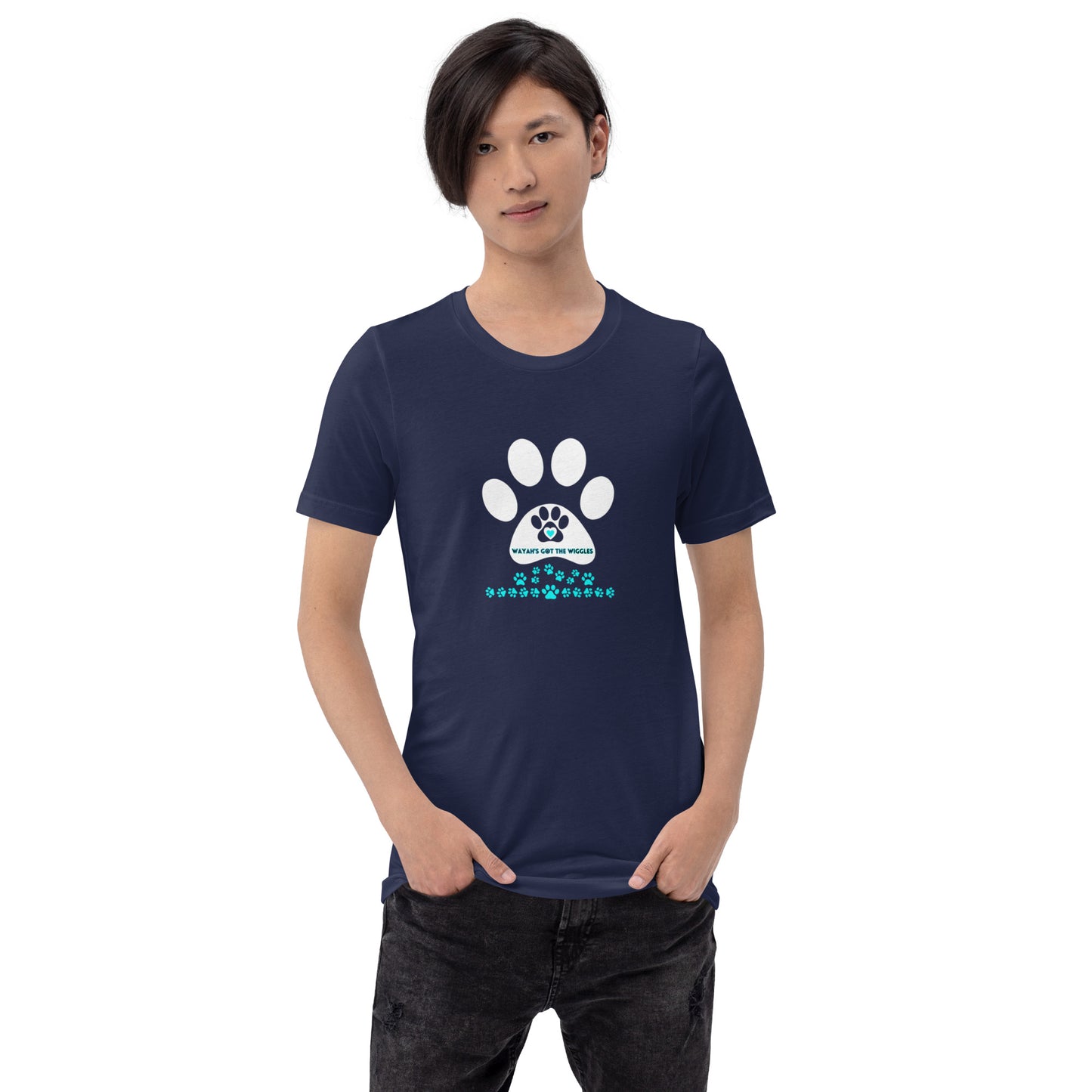 Paw Print-Unisex t-shirt