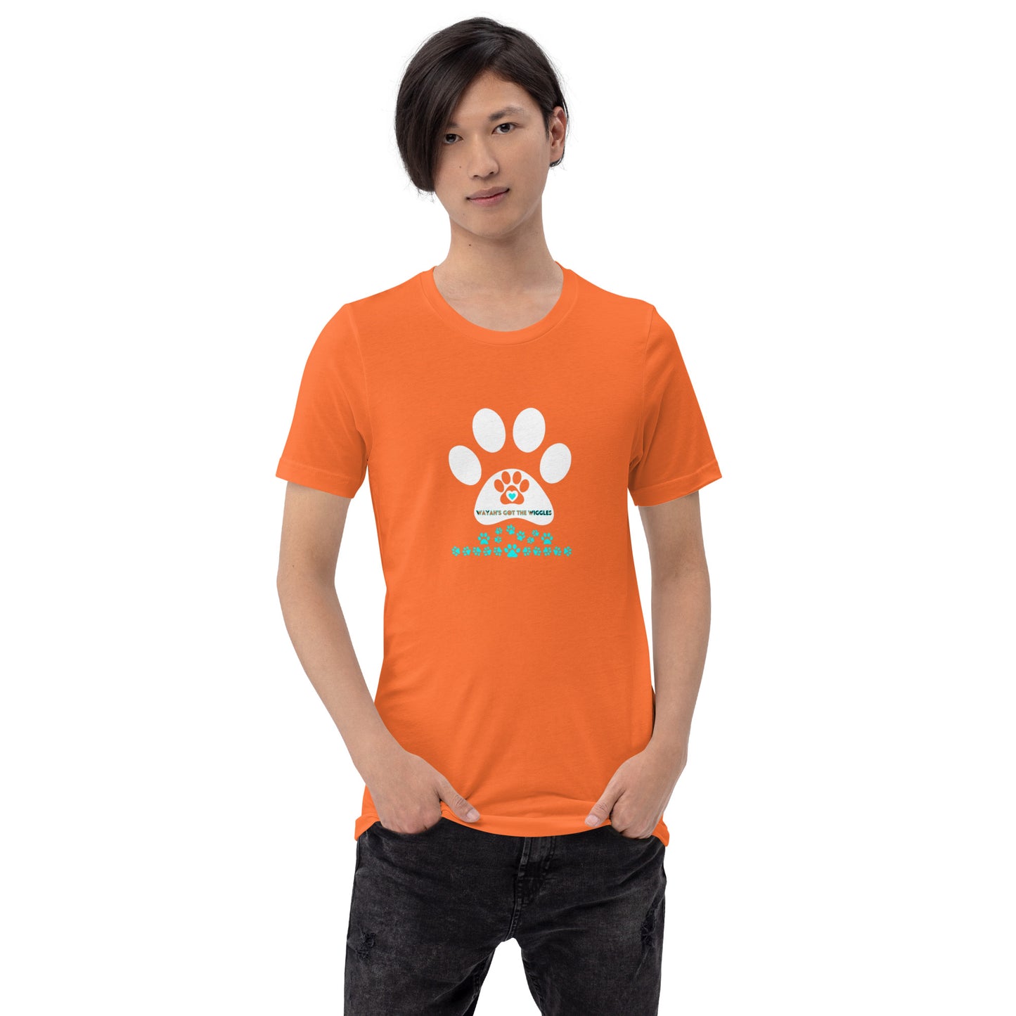 Paw Print-Unisex t-shirt