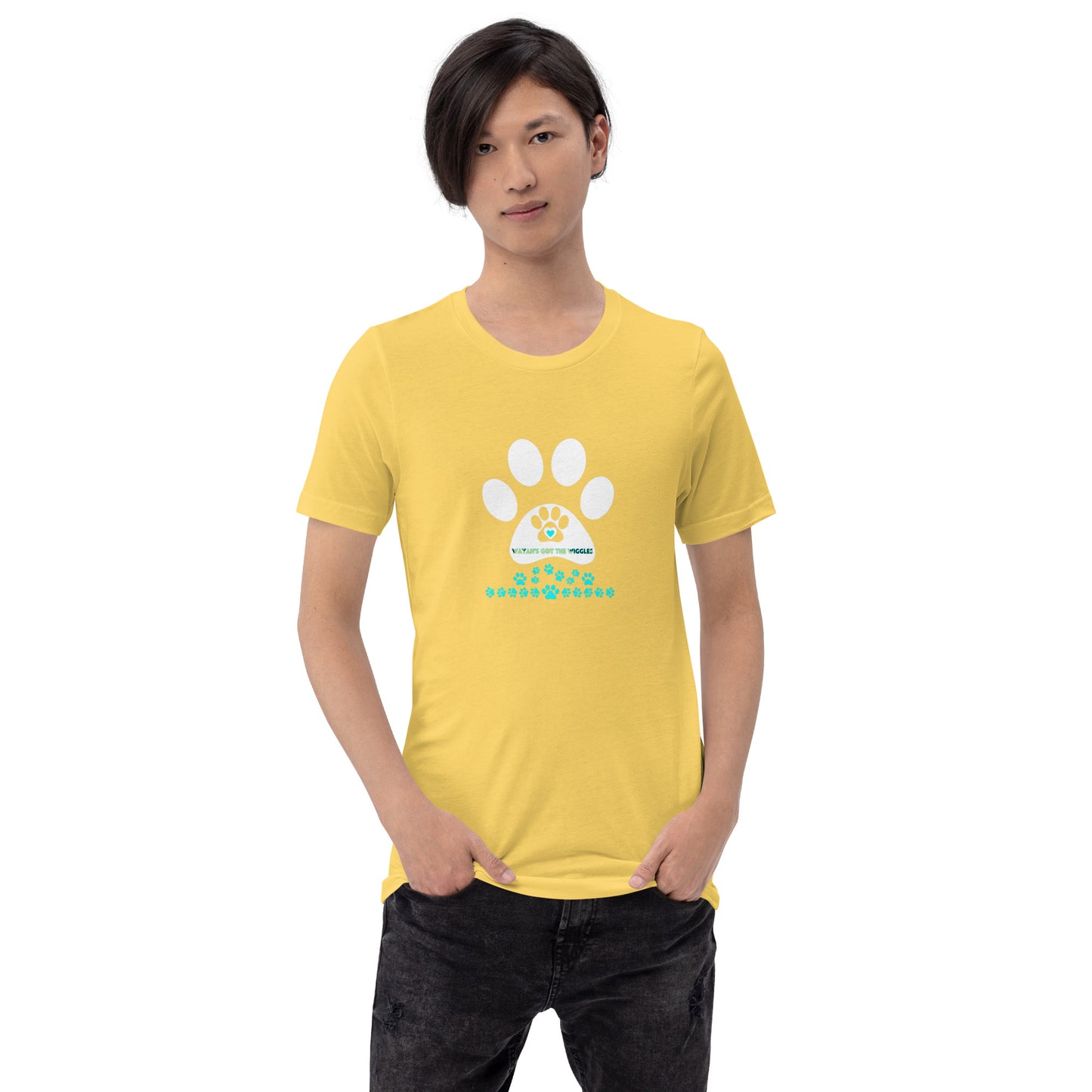 Paw Print-Unisex t-shirt