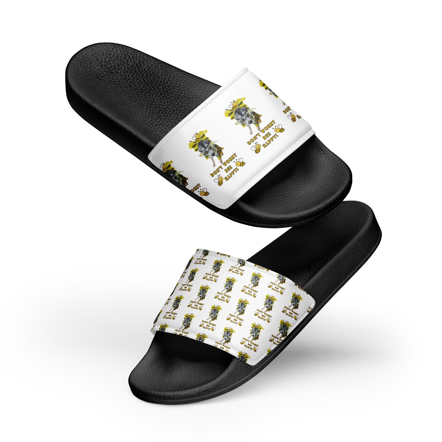 Bee Happy- Women's slides