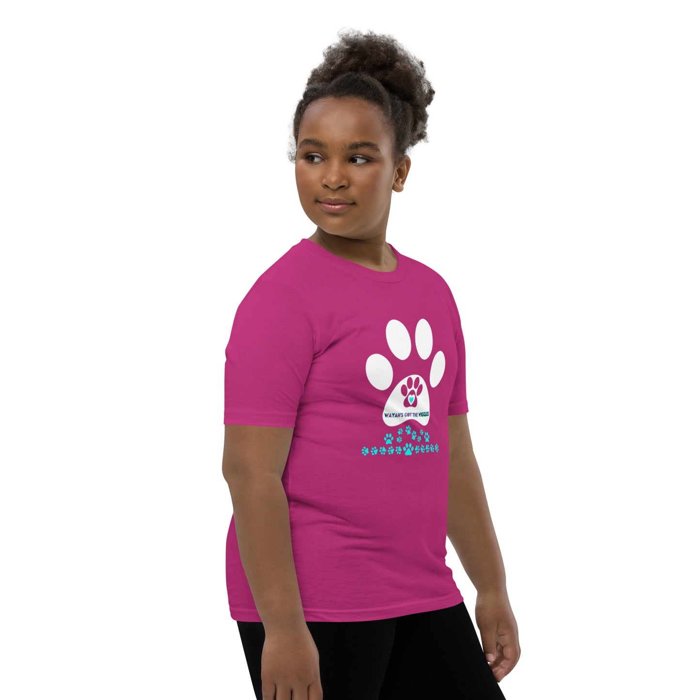 Paw Print- Youth Short Sleeve T-Shirt