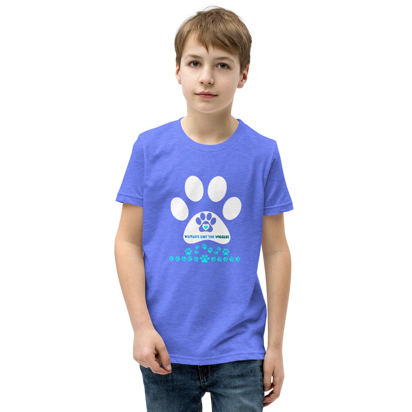 Paw Print- Youth Short Sleeve T-Shirt